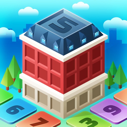 街づくりパズルゲームアプリ
