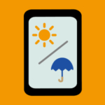 天気ウィジェットアプリ