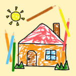子供向け塗り絵アプリ
