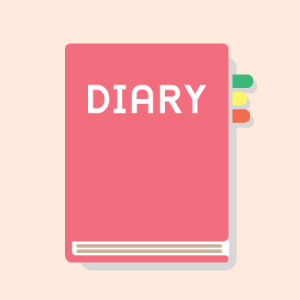 可愛い日記アプリ