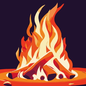 焚き火アプリ