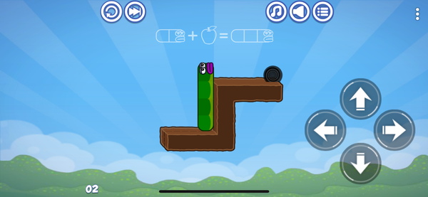 『Apple Worm: アップルワーム』のリンゴの説明