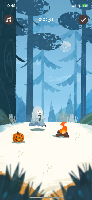 集中旅行者の休憩（タイマーを一時停止）