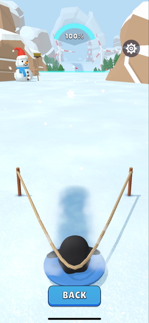 Sled Surfersใฎในใชใณใฐใทใงใใๆไฝ