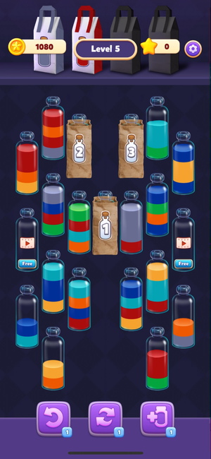 『Water Match』のギミックボトル①