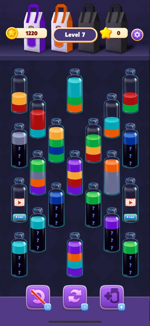 『Water Match』のギミックボトル②